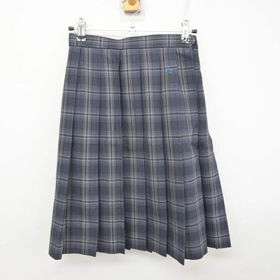 【中古】神奈川県 麻布大学附属高等学校 女子制服 3点 (ニット・スカート) sf092001