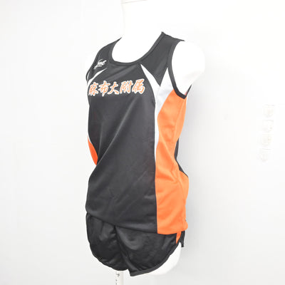 【中古】神奈川県 麻布大学附属高等学校/陸上競技部ユニフォーム 女子制服 2点 (部活ユニフォーム 上・部活ユニフォーム 下) sf092021