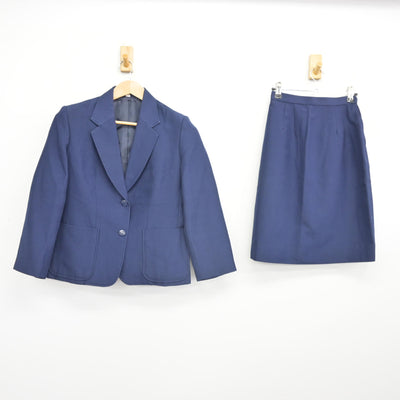 【中古】 学校名不明 女子制服 2点 (ブレザー・スカート) sf092033