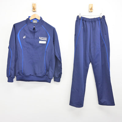【中古】埼玉県 川越第一中学校 女子制服 2点 (ジャージ 上・ジャージ 下) sf092052