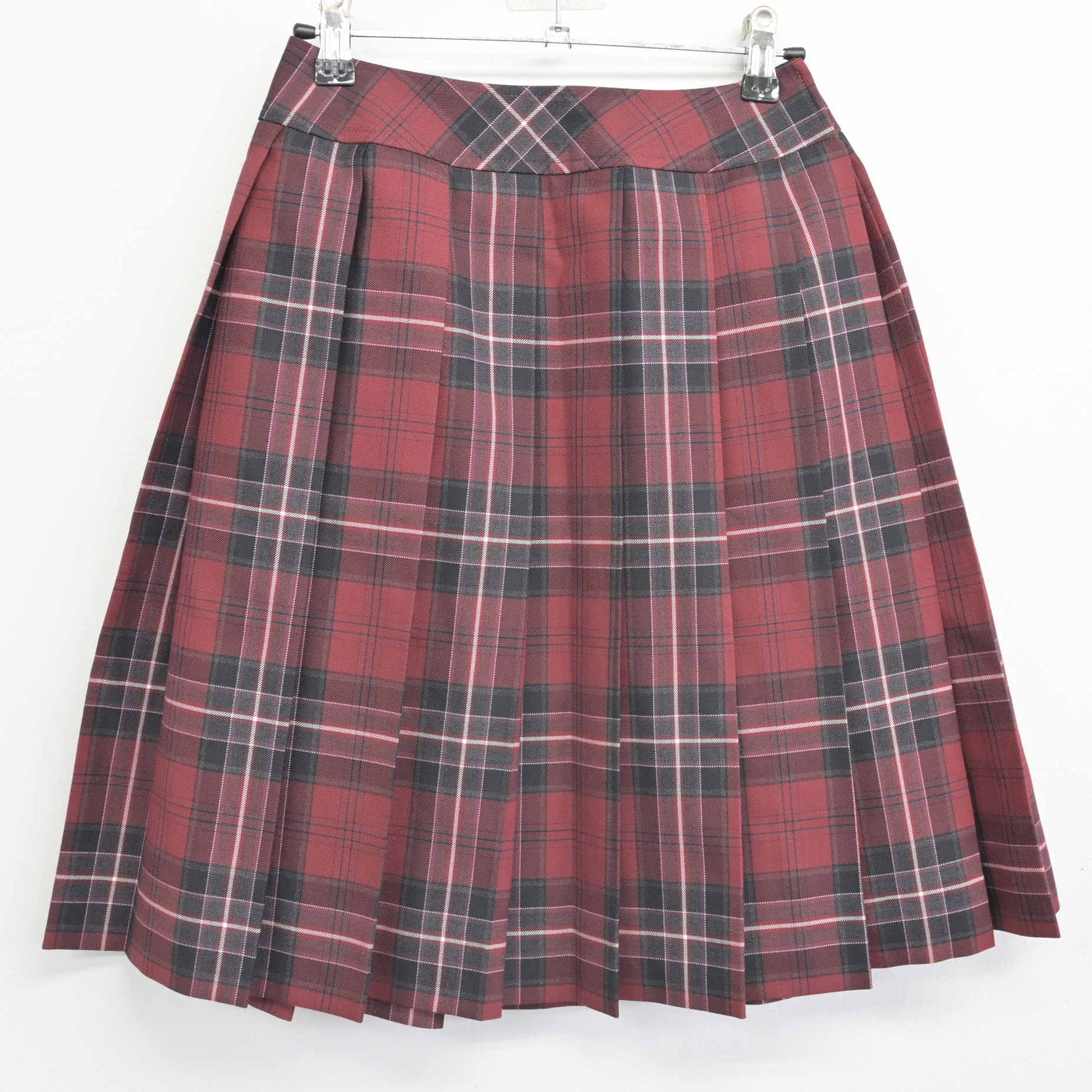 【中古】北海道 東海大学付属札幌高等学校 女子制服 3点 (ニット・スカート) sf092059