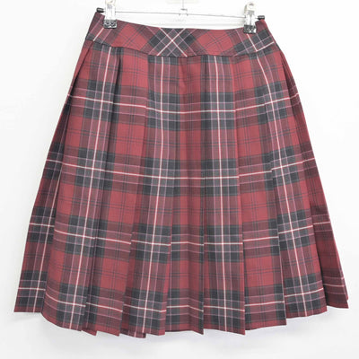 【中古】北海道 東海大学付属札幌高等学校 女子制服 3点 (ニット・スカート) sf092059