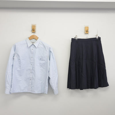 【中古】埼玉県 大宮開成高等学校 女子制服 4点 (ブレザー・シャツ・スカート) sf092061