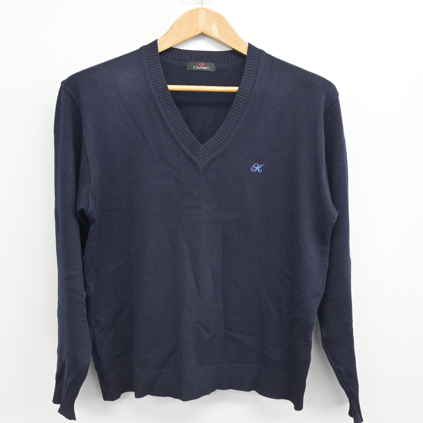 【中古】埼玉県 大宮開成高等学校 女子制服 2点 (ニット・スカート) sf092063