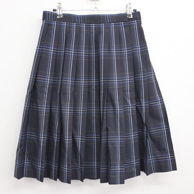 【中古】埼玉県 大宮開成高等学校 女子制服 2点 (ニット・スカート) sf092063