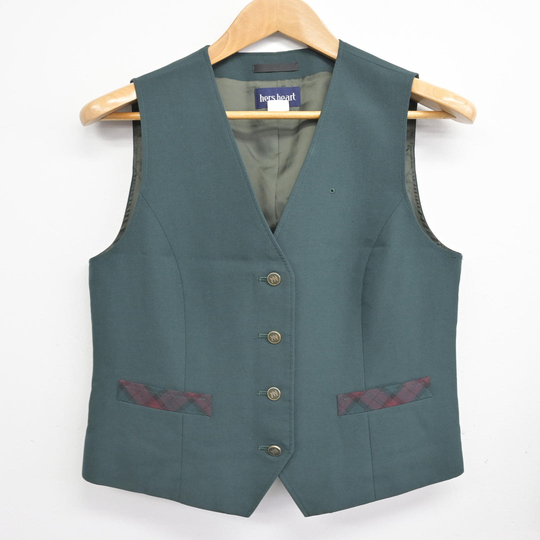 工場直売 江戸川学園取手高等学校 中古】茨城県 女子制服 (ベスト 2点 ジャケット・アウター