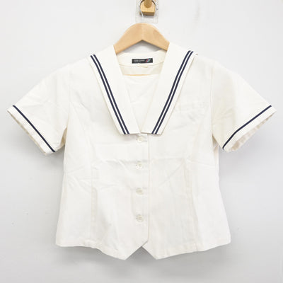 【中古】兵庫県 神戸学院大学附属高等学校 女子制服 2点 (セーラー服・シャツ) sf092102