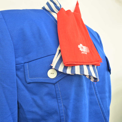 【中古】 バンクーバー国際交通博覧会/日本館ユニフォーム 女子制服 4点 (ジャケット・ブラウス・スカート) sf092133