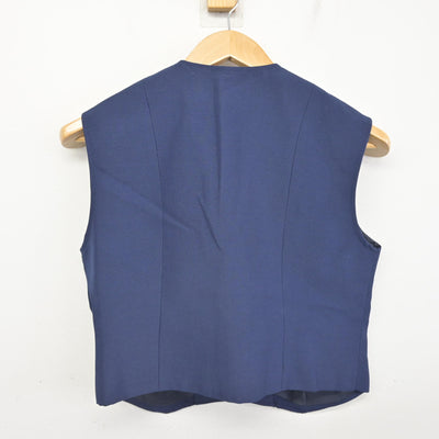 【中古】 学校名不明 女子制服 2点 (ベスト・スカート) sf092135