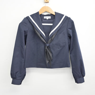【中古】香川県 丸亀市立南中学校 女子制服 3点 (セーラー服・セーラー服) sf092146