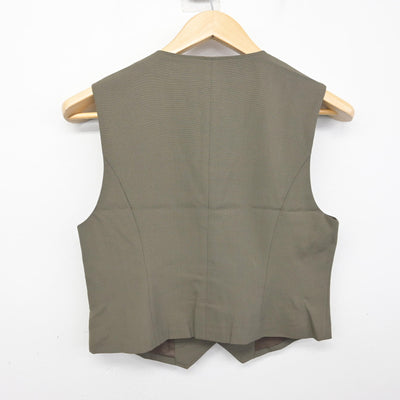 【中古】北海道 札苗中学校 女子制服 2点 (ベスト・スカート) sf092170