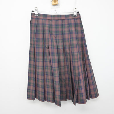 【中古】北海道 札苗中学校 女子制服 2点 (ベスト・スカート) sf092170