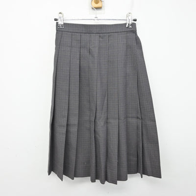 【中古】北海道 札幌平岸高等学校 女子制服 5点 (ブレザー・ニット・スカート) sf092173
