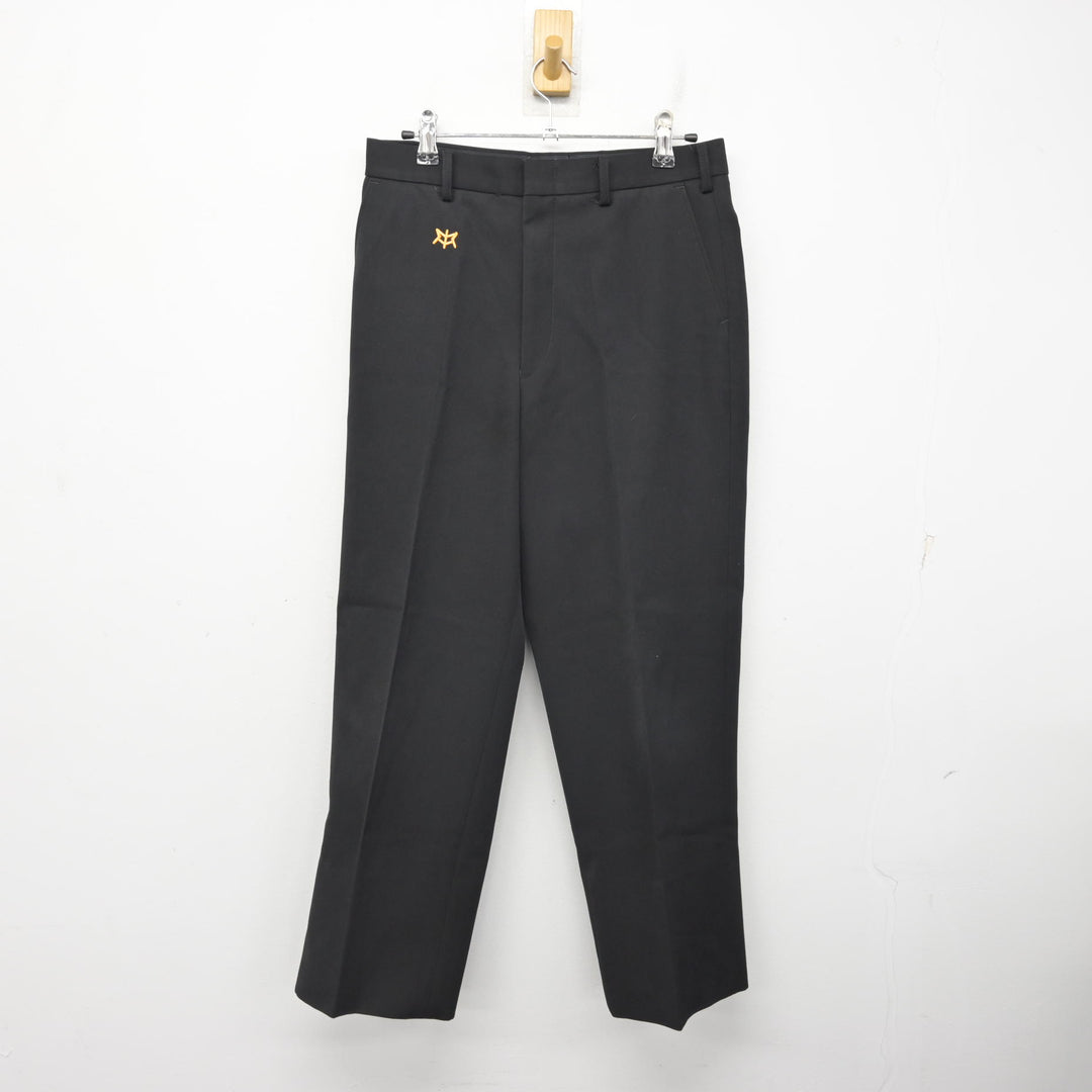 中古】岩手県 水沢中学校 男子制服 3点 (学ラン・ズボン) sf092196