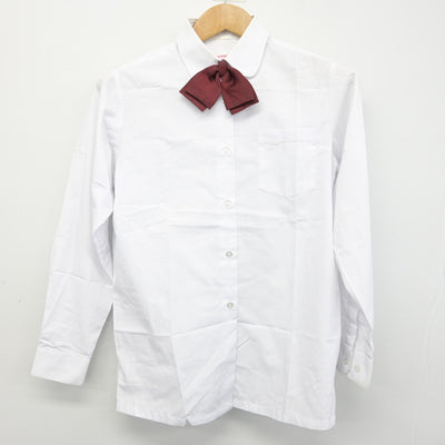 【中古】北海道 厚別中学校 女子制服 5点 (ブレザー・ベスト・シャツ・スカート) sf092228
