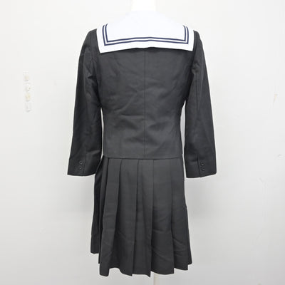 【中古】熊本県 菊池高等学校 女子制服 3点 (ブレザー・ブラウス・スカート) sf092236