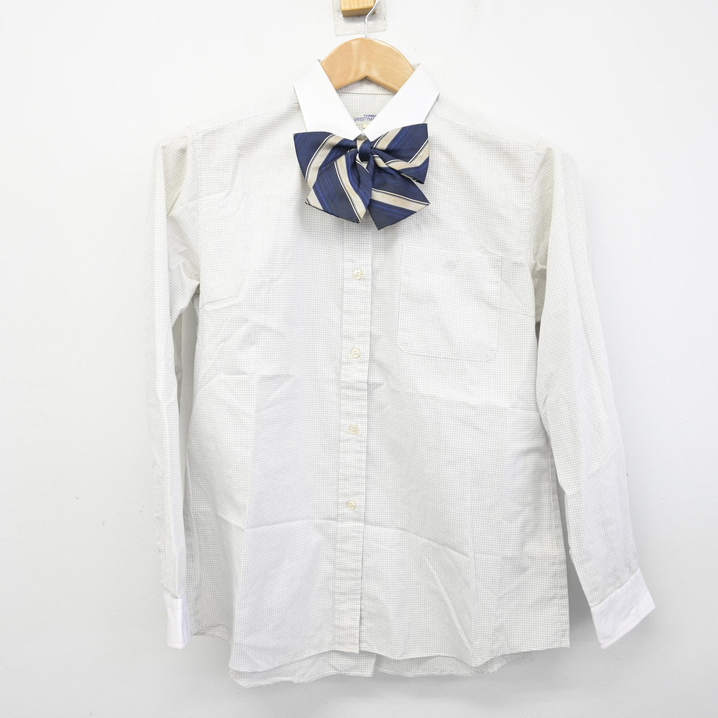 【中古】東京都 八王子実践高等学校 女子制服 5点 (ブレザー・シャツ・スカート) sf092256