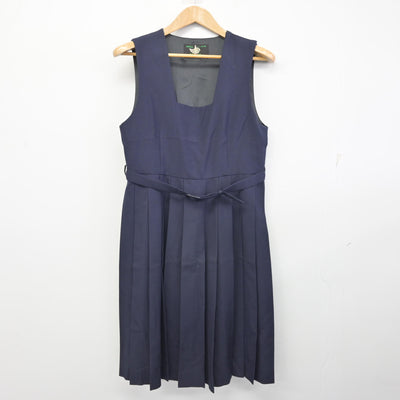 【中古】千葉県 柏第五中学校 女子制服 3点 (セーラー服・ジャンパースカート) sf092265