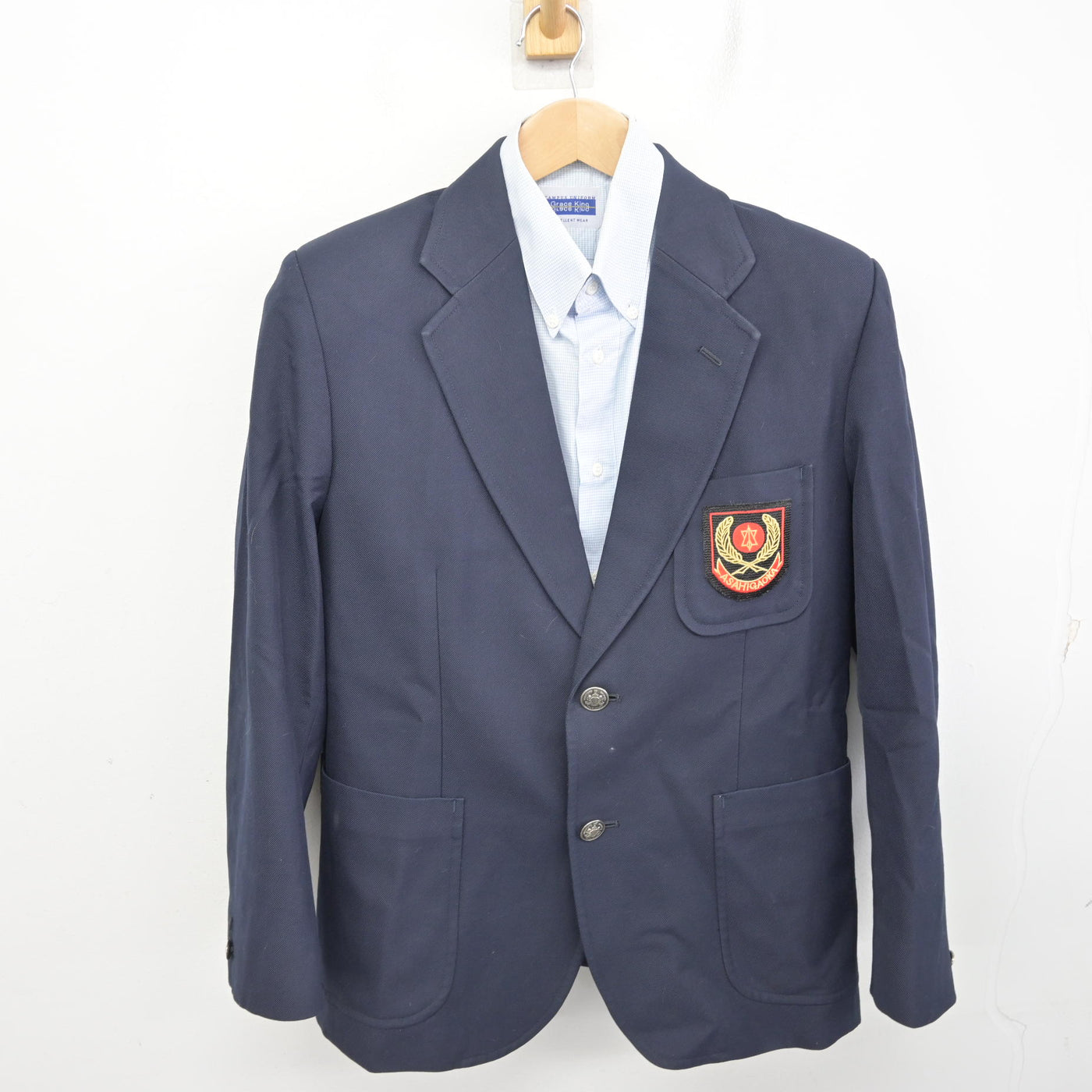 光丘中男子制服ジャケット 中古】神奈川県 光丘中学校 男子制服 2点 (ブレザー・ズボン) sf115034