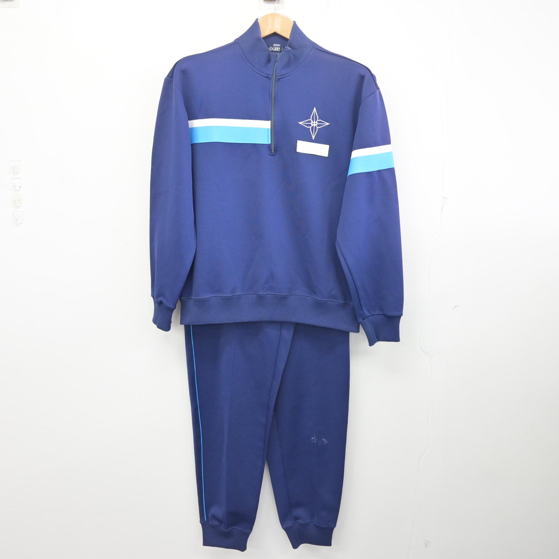 中古】埼玉県 南浦和中学校 女子制服 2点 (ジャージ 上・ジャージ 下