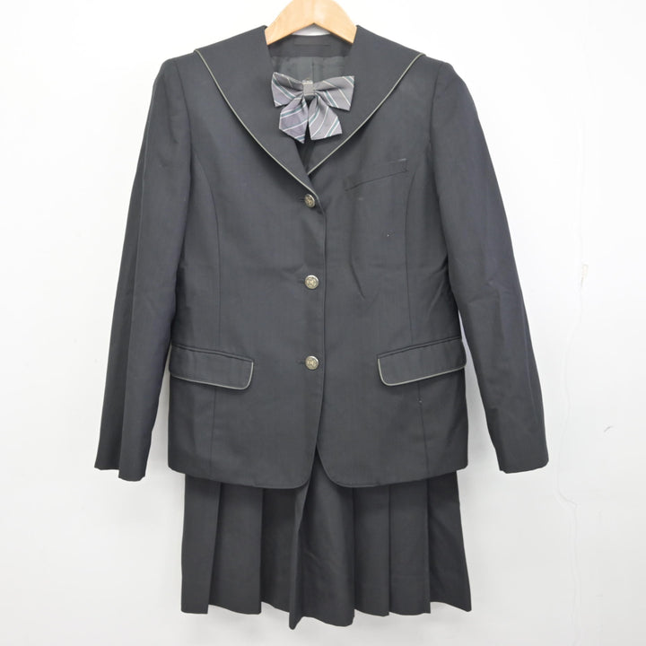 値下げ！！高校制服 中古】茨城県 下妻第一高等学校 女子制服 4点（ブレザー・シャツ