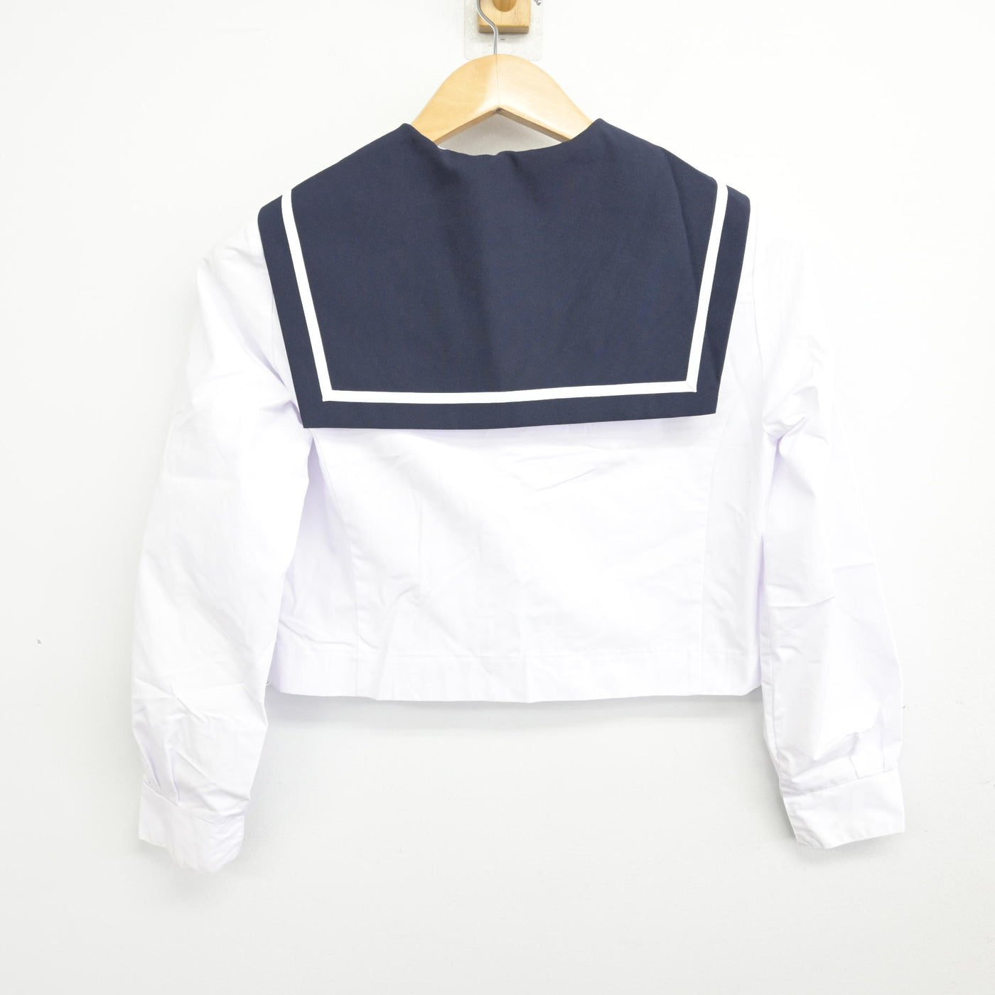 【中古】愛知県 津島北高等学校 女子制服 3点 (セーラー服・スカート) sf092599