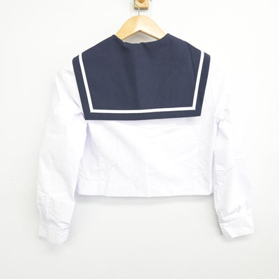 【中古】愛知県 津島北高等学校 女子制服 3点 (セーラー服・スカート) sf092599