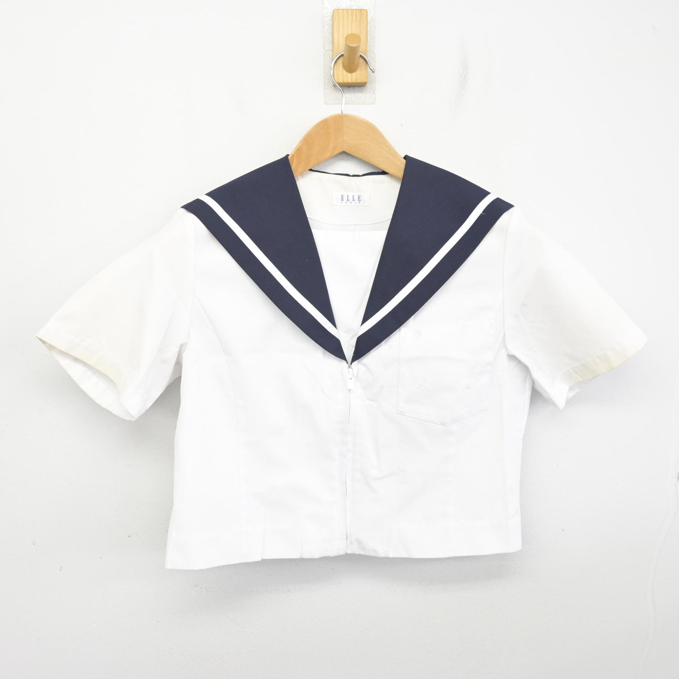 【中古】愛知県 津島北高等学校 女子制服 2点 (セーラー服・スカート) sf092600