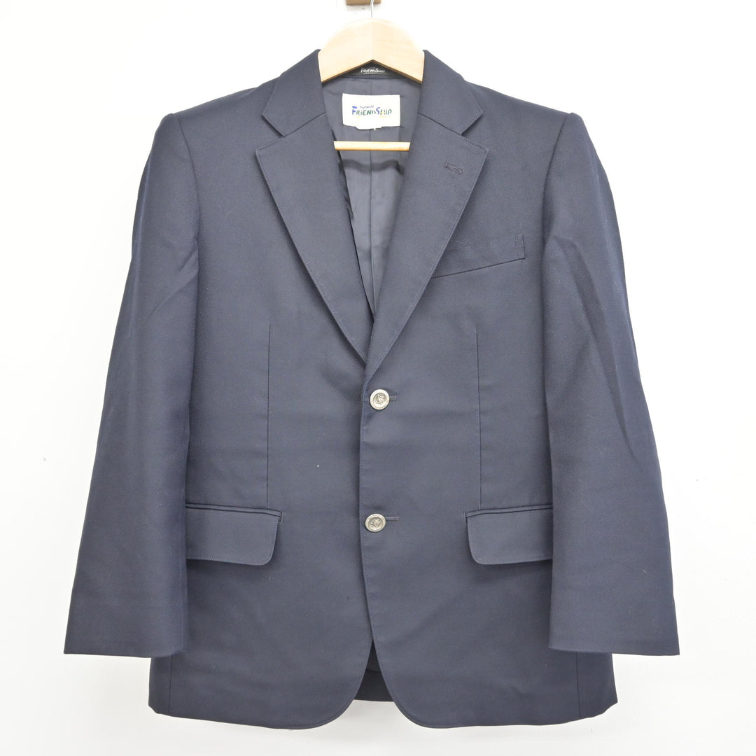 中古】秋田県 美郷中学校 男子制服 2点 (ブレザー・ズボン) sf092634 