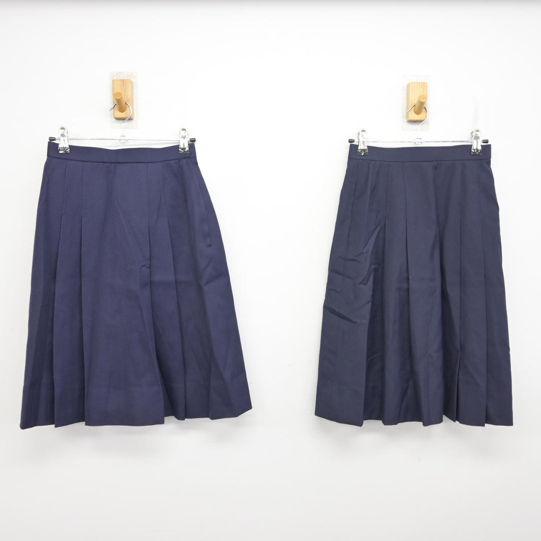 中古】埼玉県 新栄中学校 女子制服 4点 (ブレザー・スカート) sf092667