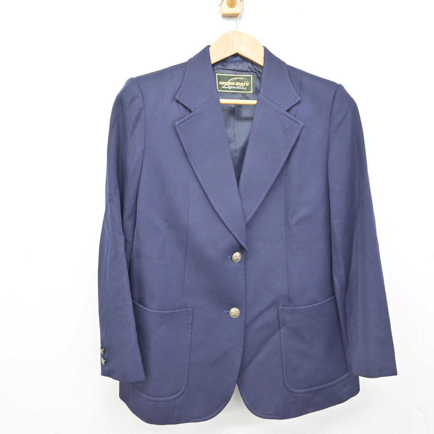 中古】埼玉県 新栄中学校 女子制服 3点 (ブレザー・スカート・スカート 