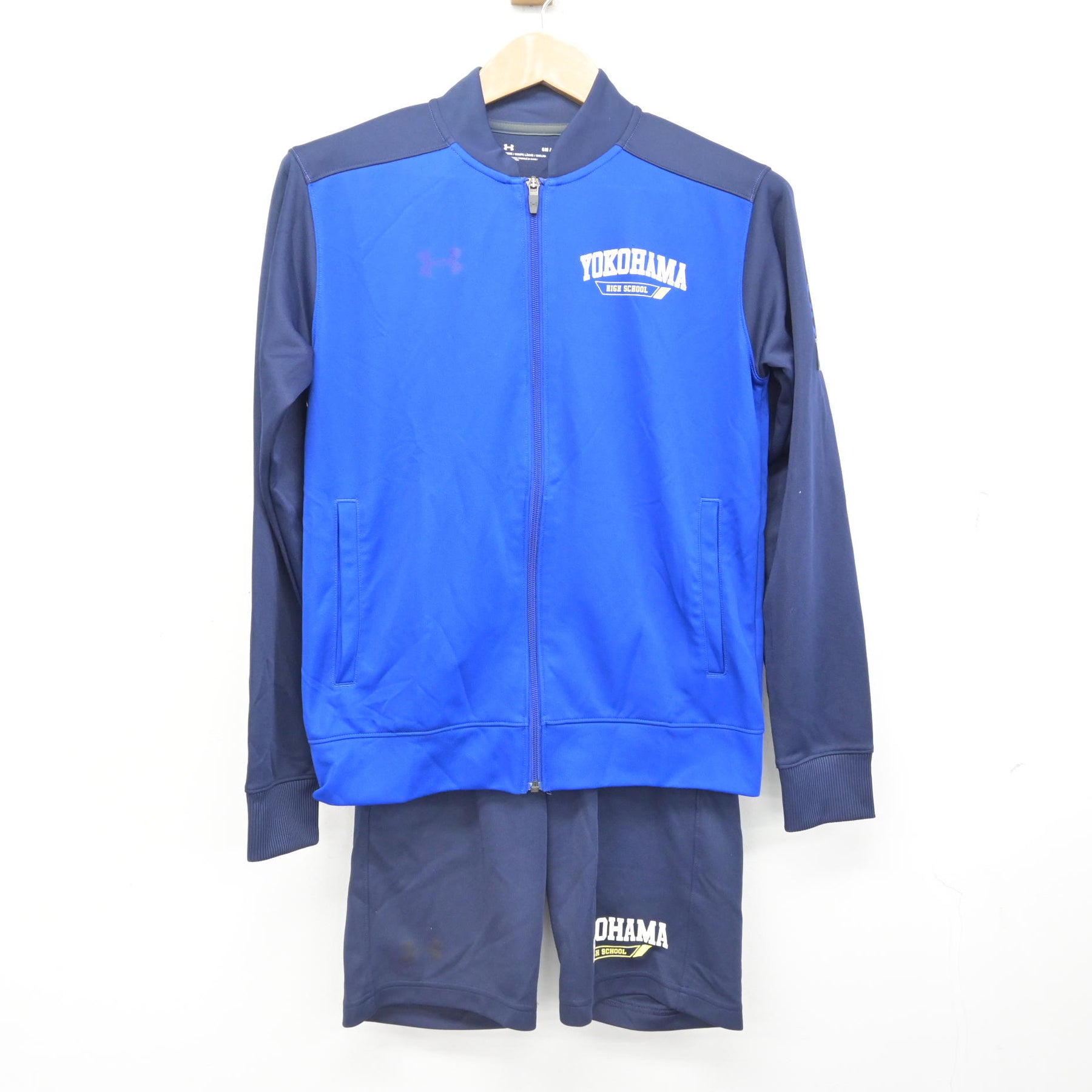 中古】神奈川県 横浜高等学校 女子制服 3点 (ジャージ 上・体操