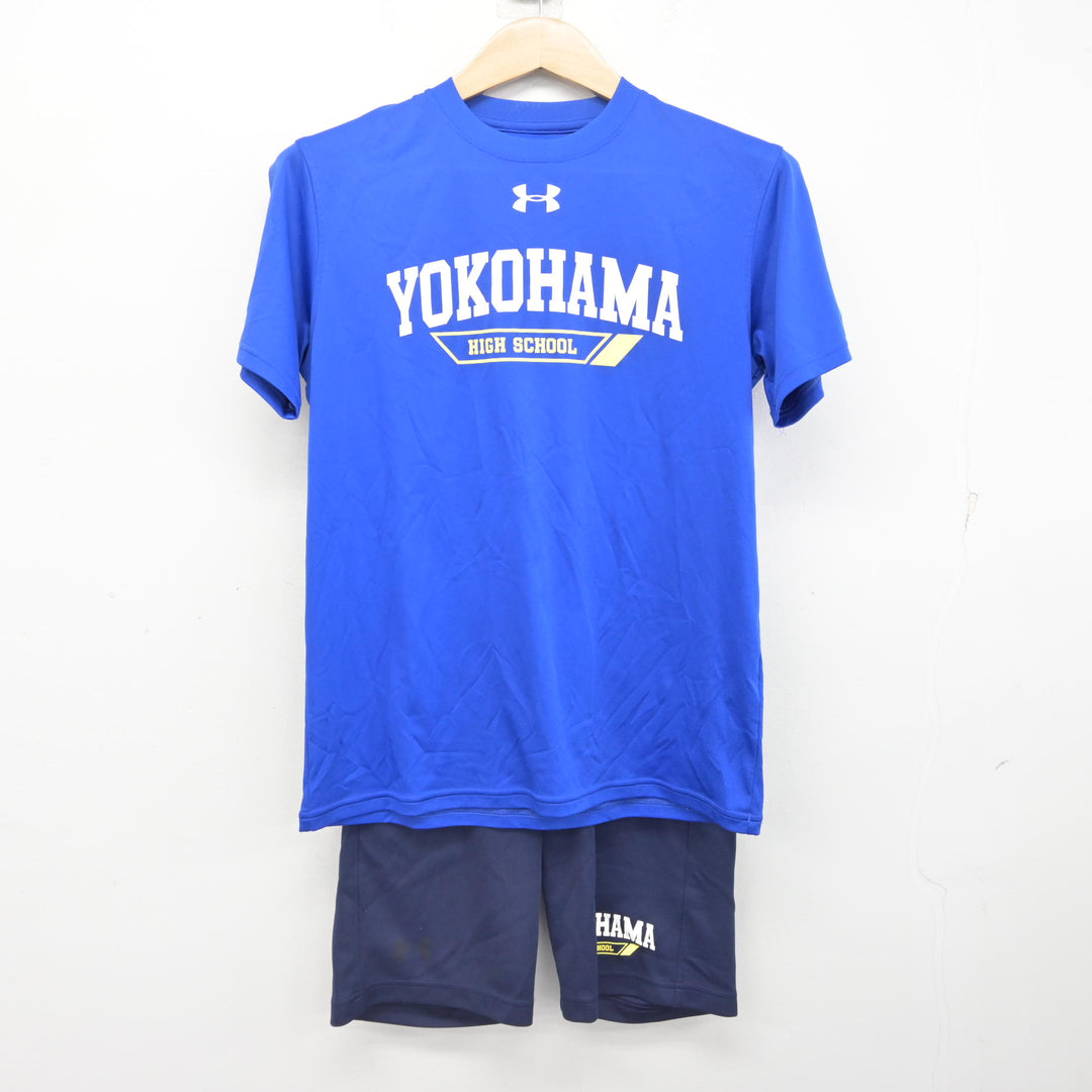 中古】神奈川県 横浜高等学校 女子制服 3点 (ジャージ 上・体操服 上