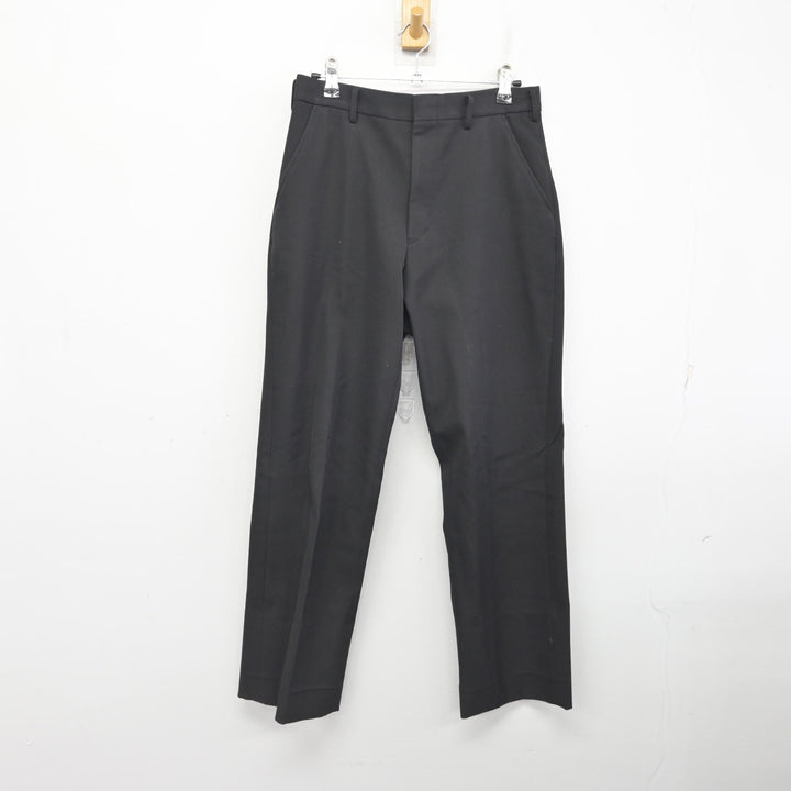 中古】茨城県 那珂市立第一中学校 男子制服 3点 (学ラン・ズボン