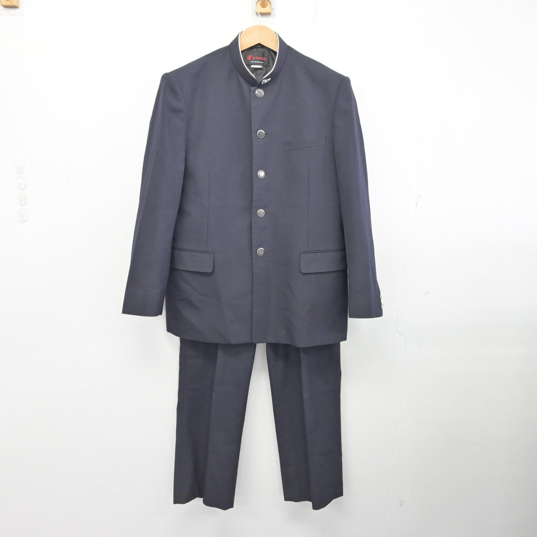 中学校 学ラン 学生服 学ラン 約165A 男子 上着 変形学生服 Van Jet 詰襟