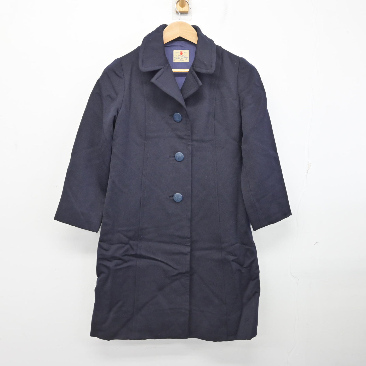 中古】神奈川県 横浜共立学園中学・高等学校 女子制服 2点 (コート