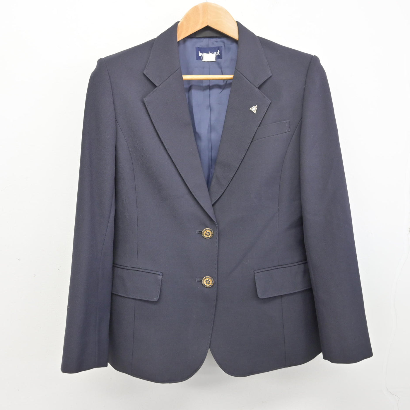 中古】大阪府 花園高等学校 女子制服 4点 (ブレザー・スカート