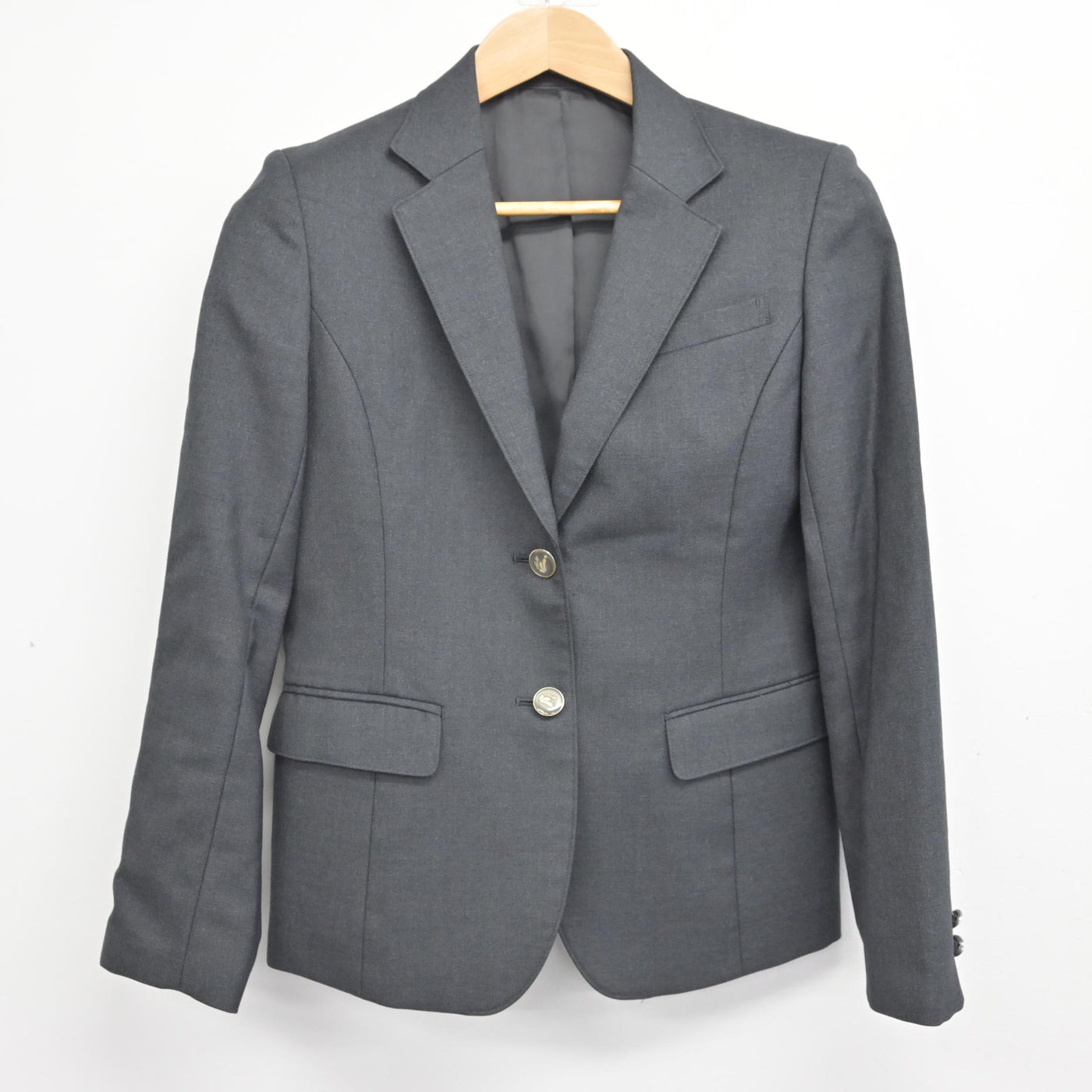 中古】福岡県 青豊高等学校 女子制服 5点 (ブレザー・シャツ