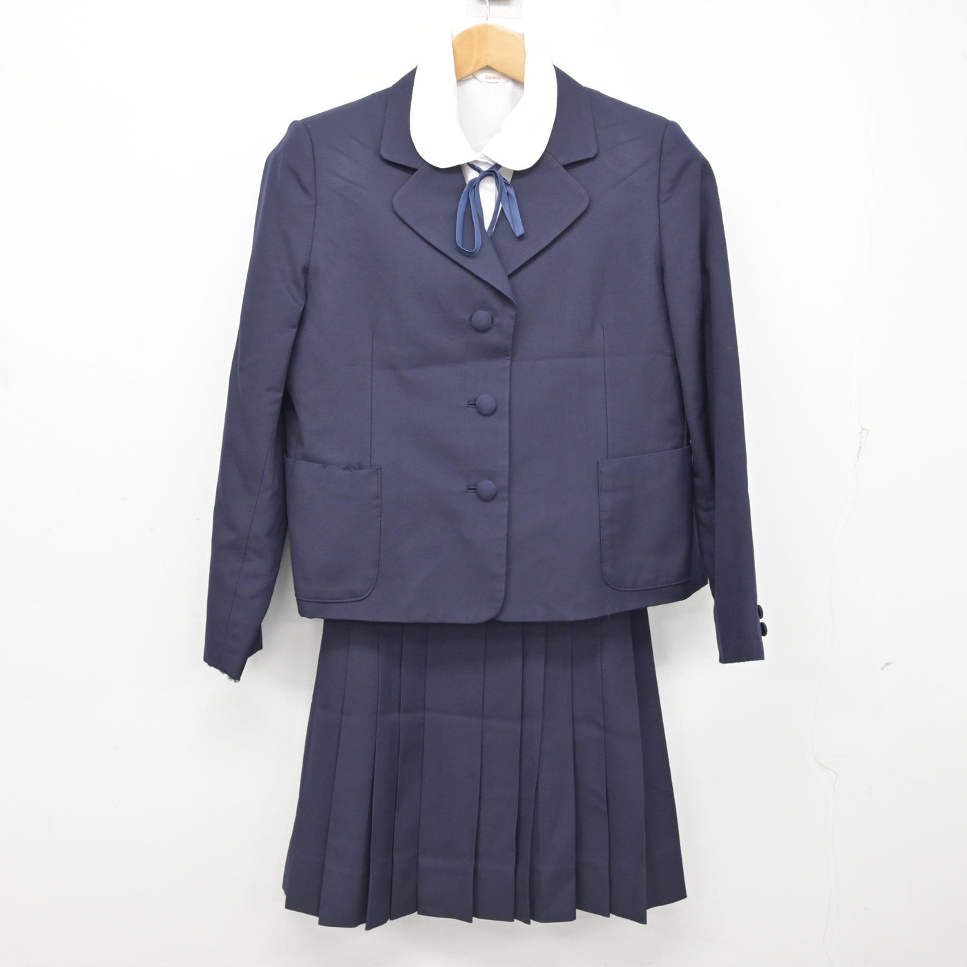 【中古】岩手県 盛岡第一高等学校 女子制服 4点 (ブレザー・シャツ・スカート) sf092907
