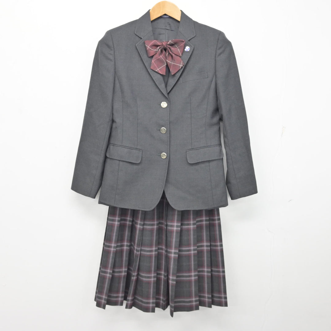 高校制服　スカート　その他 中古制服】佐賀県 神崎晴明高等学校 女子制服 4点（ブレザー