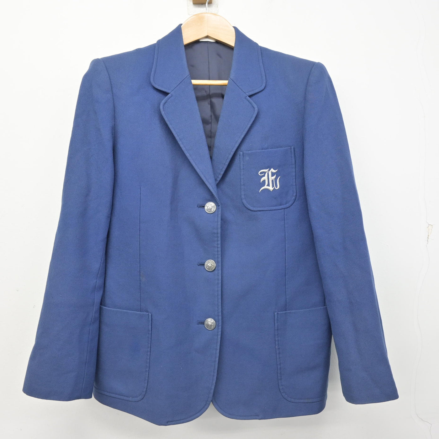 中古】群馬県 群馬大学教育学部附属中学校 女子制服 1点