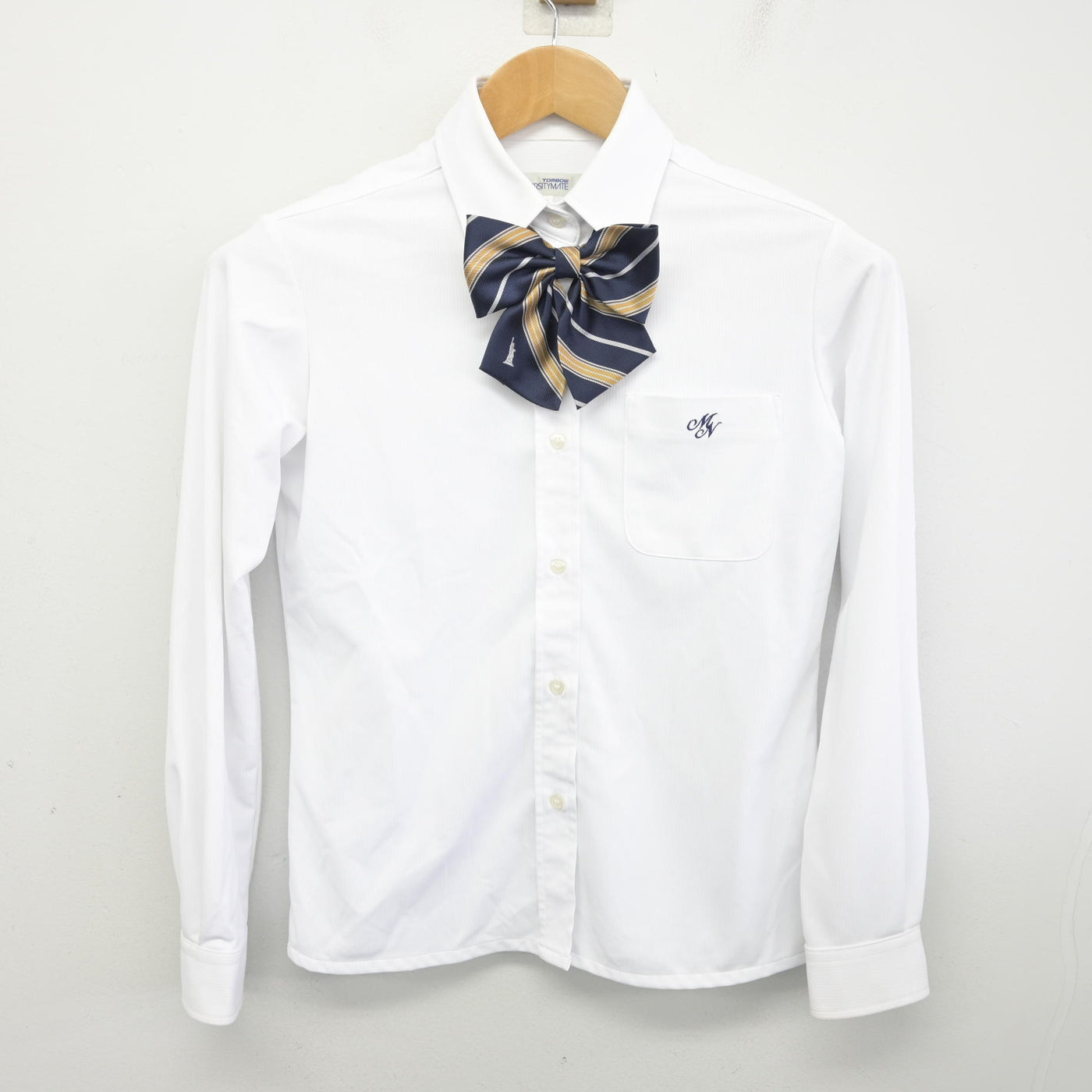 【中古】宮崎県 宮崎日本大学高等学校 女子制服 4点 (ブレザー・シャツ・スカート) sf092993