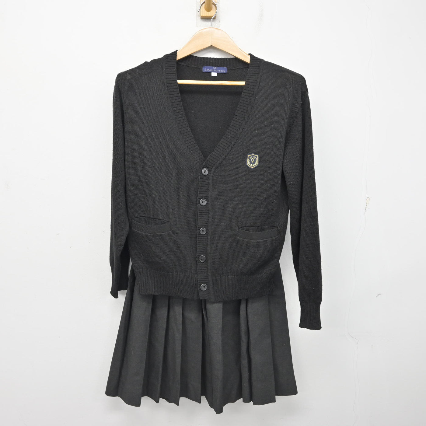 中古】兵庫県 兵庫大学附属須磨ノ浦高等学校 女子制服 4点 (ブレザー 