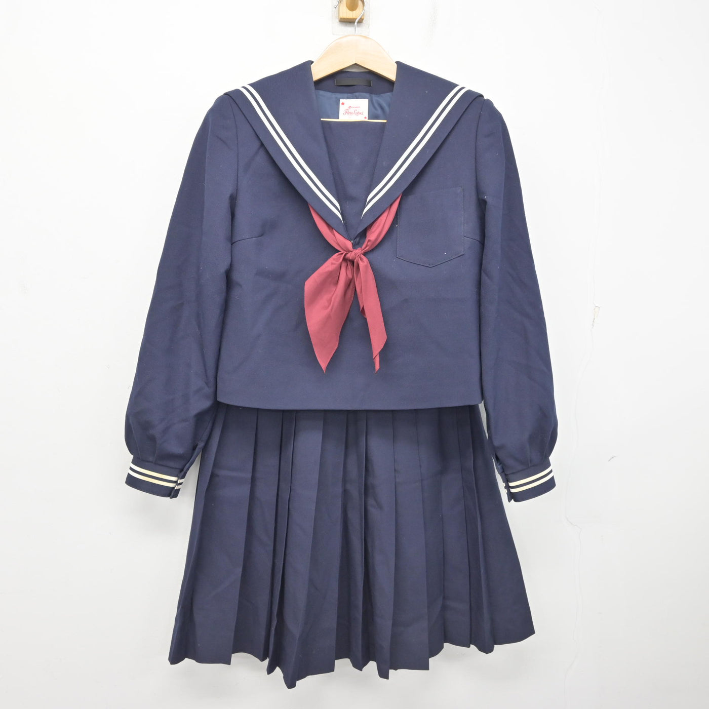 中古】愛知県 豊橋市立東部中学校/旧制服 女子制服 3点