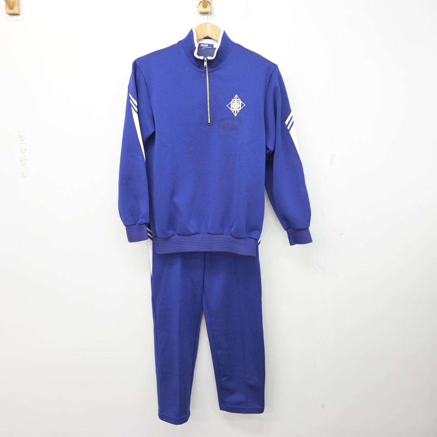 中古】岡山県 倉敷市立東中学校 女子制服 2点 (ジャージ 上