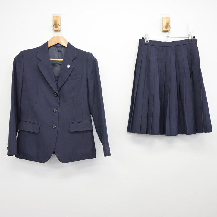 徳島県城北高等学校制服 中古】徳島県 城北高等学校/旧制服 女子制服 3点 (ブレザー・スカート