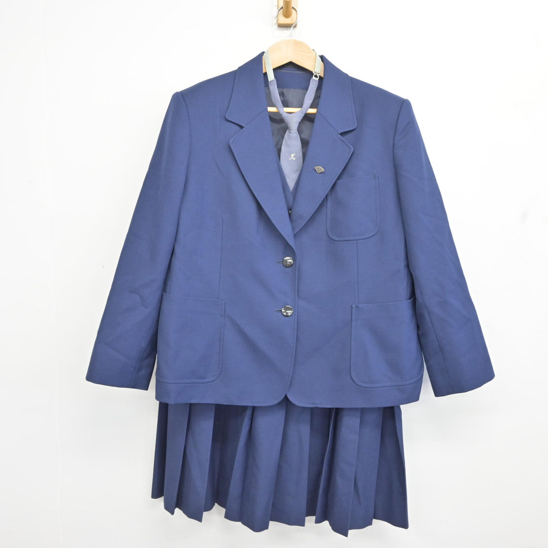 制服 中古制服】神奈川県 橘学苑高等学校 女子制服 5点（ブレザー