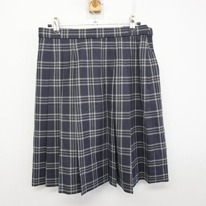 中古】茨城県 日立北高等学校 女子制服 4点 (ニット・シャツ