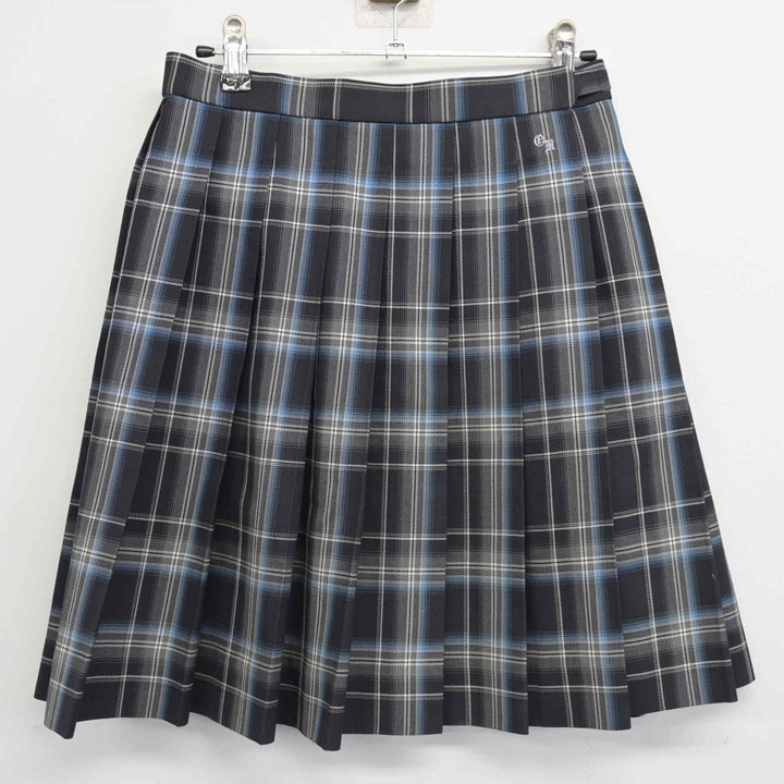 市川学園　制服　ブレザー・スカート【未使用】 中古制服】千葉県 市川学園高等学校 女子制服 4点（ブレザー