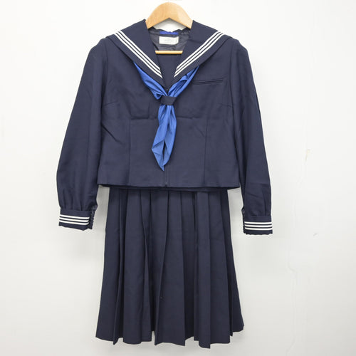 中古制服】神奈川県 横浜隼人高校 女子制服 4点（セーラー服
